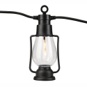 Girlanda swietlna LED ogrodowa GARLAND 10 x 1,8W LED 1800K