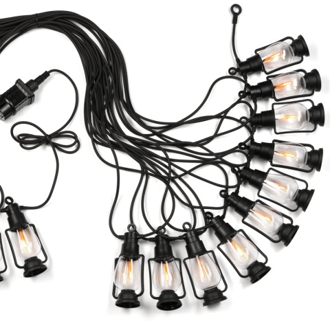 Girlanda swietlna LED ogrodowa GARLAND 20 x 3,6W LED 1800K Girlanda swietlna LED ogrodowa GARLAND 20 x 3,6W LED 1800K