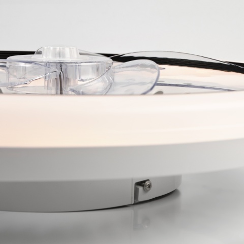 Plafon LED z wiatrakiem, GEMMA biały/czarny + pilot gratis Plafon LED z wiatrakiem, GEMMA biały/czarny + pilot gratis