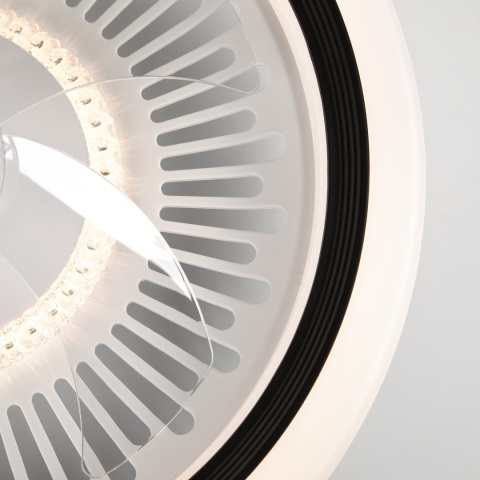 Plafon LED z wiatrakiem, GEMMA biały/czarny + pilot gratis Plafon LED z wiatrakiem, GEMMA biały/czarny + pilot gratis