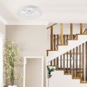 Plafon LED z wiatrakiem FARGO biały + pilot gratis