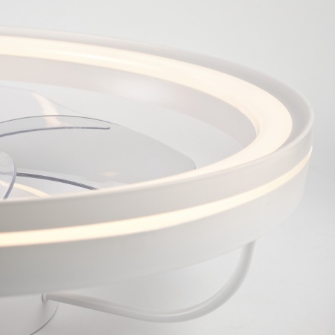 Plafon LED z wiatrakiem FARGO biały + pilot gratis Plafon LED z wiatrakiem FARGO biały + pilot gratis