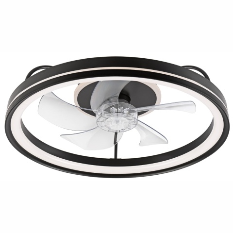 Plafon LED z wiatrakiem FARGO czarny/biały + pilot gratis Plafon LED z wiatrakiem FARGO czarny/biały + pilot gratis