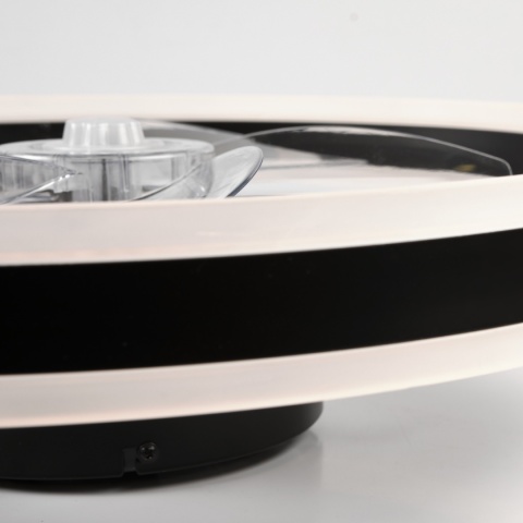 Plafon LED z wiatrakiem, APOLLO biały/czarny + pilot gratis Plafon LED z wiatrakiem, APOLLO biały/czarny + pilot gratis