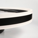 Plafon LED z wiatrakiem, APOLLO biały/czarny + pilot gratis