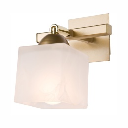 Kinkiet KLARA lampa 1-punktowa E14 złoty