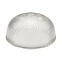 Klosz PIA przezroczysty prążkowany 30x13cm, E27