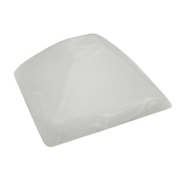 Klosz alabaster KAPELUSZ biały E27 DUŻY