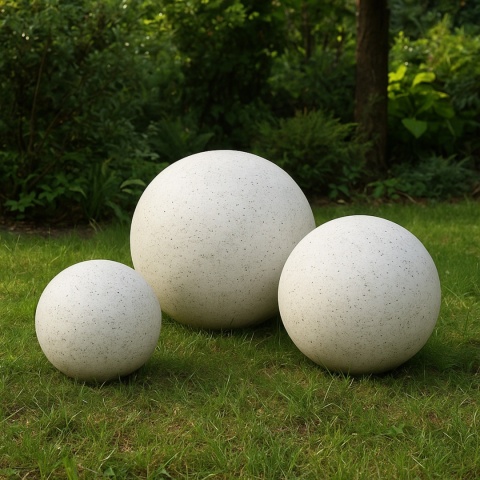 Lampa Kula ogrodowa - GARDEN BALL ∅ 38CM E27 imitacja kamienia