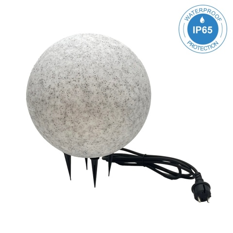 Lampa Kula ogrodowa - GARDEN BALL ∅ 28CM E27 imitacja kamienia