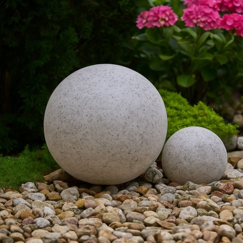 Lampa Kula ogrodowa - GARDEN BALL ∅ 28CM E27 imitacja kamienia