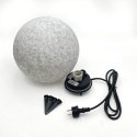 Lampa Kula ogrodowa - GARDEN BALL ∅ 28CM E27 imitacja kamienia