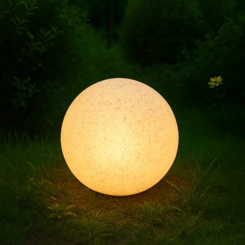 Lampa Kula ogrodowa - GARDEN BALL ∅ 25CM E27 imitacja kamienia