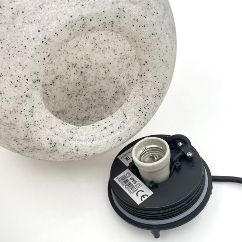 Lampa Kula ogrodowa - GARDEN BALL ∅ 25CM E27 imitacja kamienia