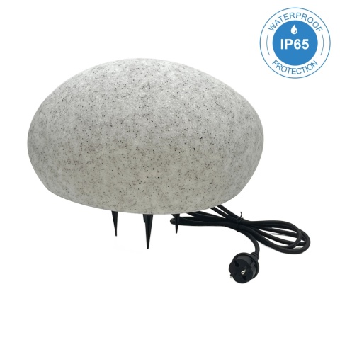 Lampa Kula ogrodowa - GARDEN STONE ∅ 38CM E27 imitacja kamienia