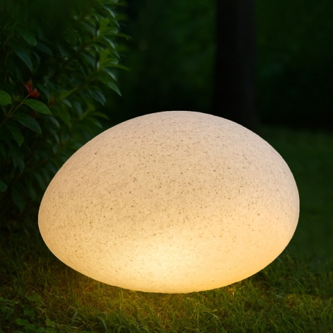 Lampa Kula ogrodowa - GARDEN STONE ∅ 38CM E27 imitacja kamienia