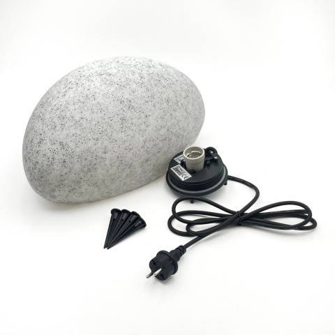 Lampa Kula ogrodowa - GARDEN STONE ∅ 38CM E27 imitacja kamienia