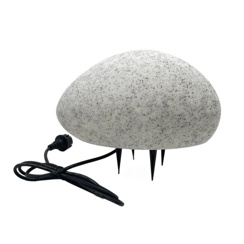Lampa ogrodowa - GARDEN STONE szer. 31CM E27 imitacja kamienia
