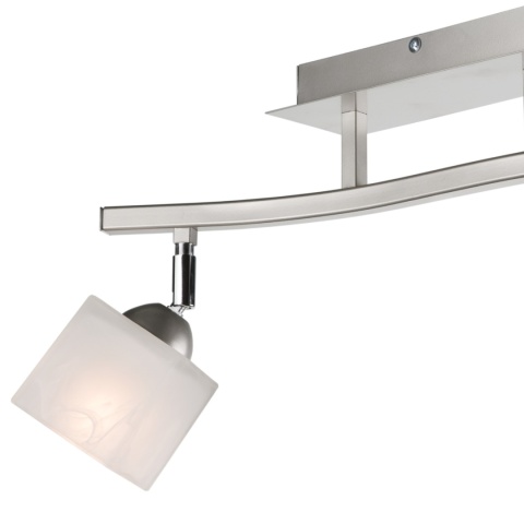 Lampa sufitowa KLARA 2-punktowa satyna E14 Lampa sufitowa KLARA 2-punktowa satyna E14
