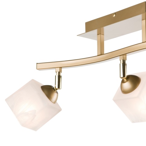 Lampa sufitowa KLARA 3-punktowa złoty E14 Lampa sufitowa KLARA 3-punktowa złoty E14