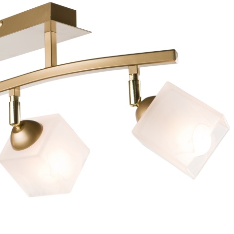Lampa sufitowa KLARA 3-punktowa złoty E14 Lampa sufitowa KLARA 3-punktowa złoty E14
