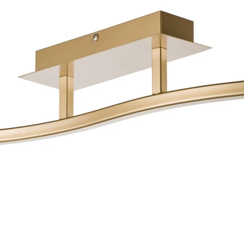 Lampa sufitowa KLARA 2-punktowa złota E14 Lampa sufitowa KLARA 2-punktowa złota E14
