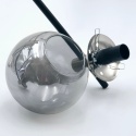 Lampa sufitowa LILOU ciemnoszara 6-punktowa E14
