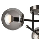 Lampa sufitowa MALENA dymnoszara 3-punktowa E14