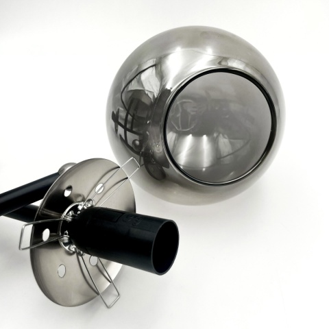 Lampa sufitowa MALENA dymnoszara 3-punktowa E14 Lampa sufitowa MALENA dymnoszara 3-punktowa E14
