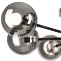 Lampa sufitowa MALENA dymnoszara 6-punktowa E14