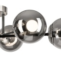 Lampa sufitowa MALENA dymnoszara 6-punktowa E14