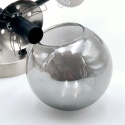 Lampa sufitowa MALENA dymnoszara 6-punktowa E14