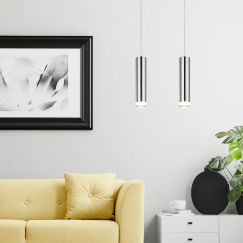 Lampa wisząca ARMIN 2-punktowa CHROM GU10 Lampa wisząca ARMIN 2-punktowa CHROM GU10