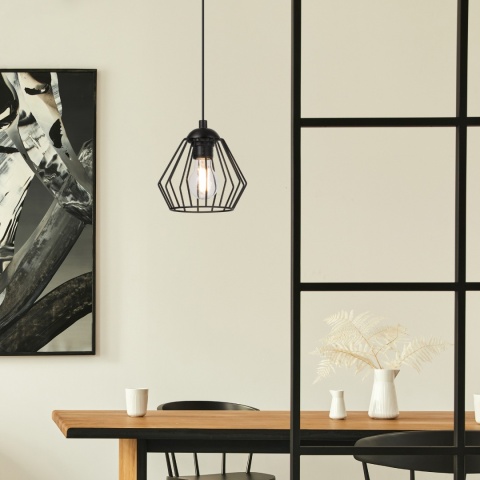 Lampa wisząca druciana 1-punktowa CORINA E27 Lampa wisząca druciana 1-punktowa CORINA E27