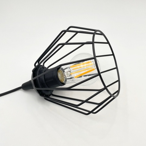 Lampa wisząca druciana 1-punktowa CORINA E27 Lampa wisząca druciana 1-punktowa CORINA E27