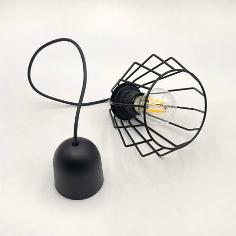 Lampa wisząca druciana 1-punktowa CORINA E27 Lampa wisząca druciana 1-punktowa CORINA E27