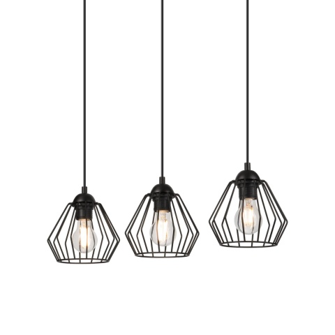 Lampa wisząca druciana 3-punktowa CORINA E27 Lampa wisząca druciana 3-punktowa CORINA E27