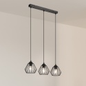 Lampa wisząca druciana 3-punktowa CORINA E27