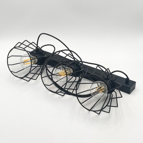 Lampa wisząca druciana 3-punktowa CORINA E27 Lampa wisząca druciana 3-punktowa CORINA E27