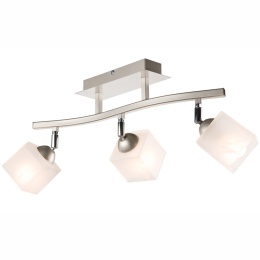 Lampa sufitowa KLARA 3-punktowa satyna E14