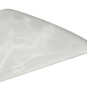 Klosz alabaster KAPELUSZ biały E27