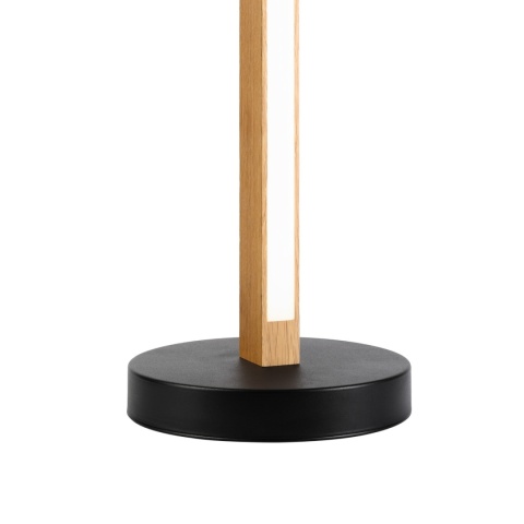 Nowoczesna lampka nocna VERDE dąb - z regulacją jasności LED 10W LED 3000K