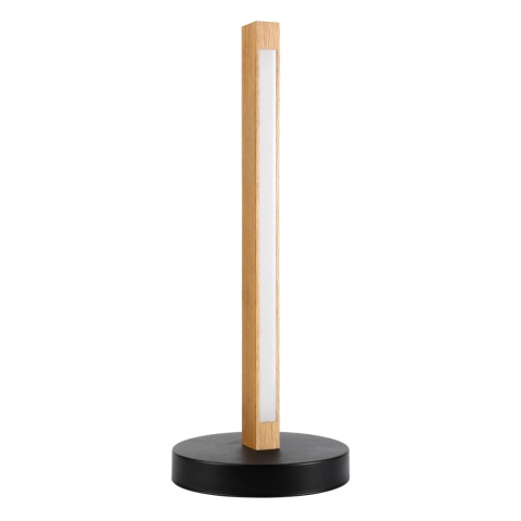 Nowoczesna lampka nocna VERDE dąb - z regulacją jasności LED 10W LED 3000K